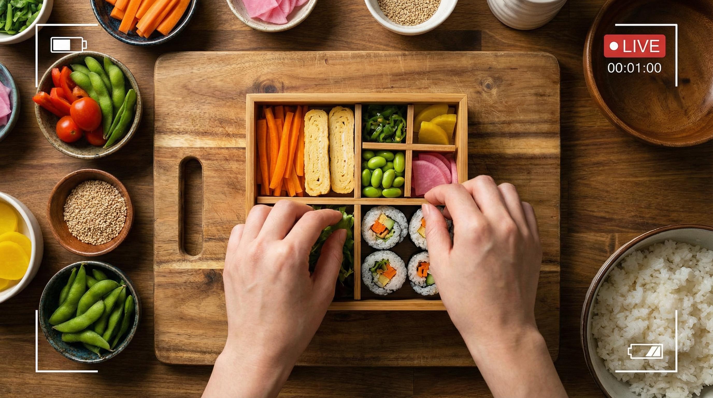 黄色仓库美食便当教程视频